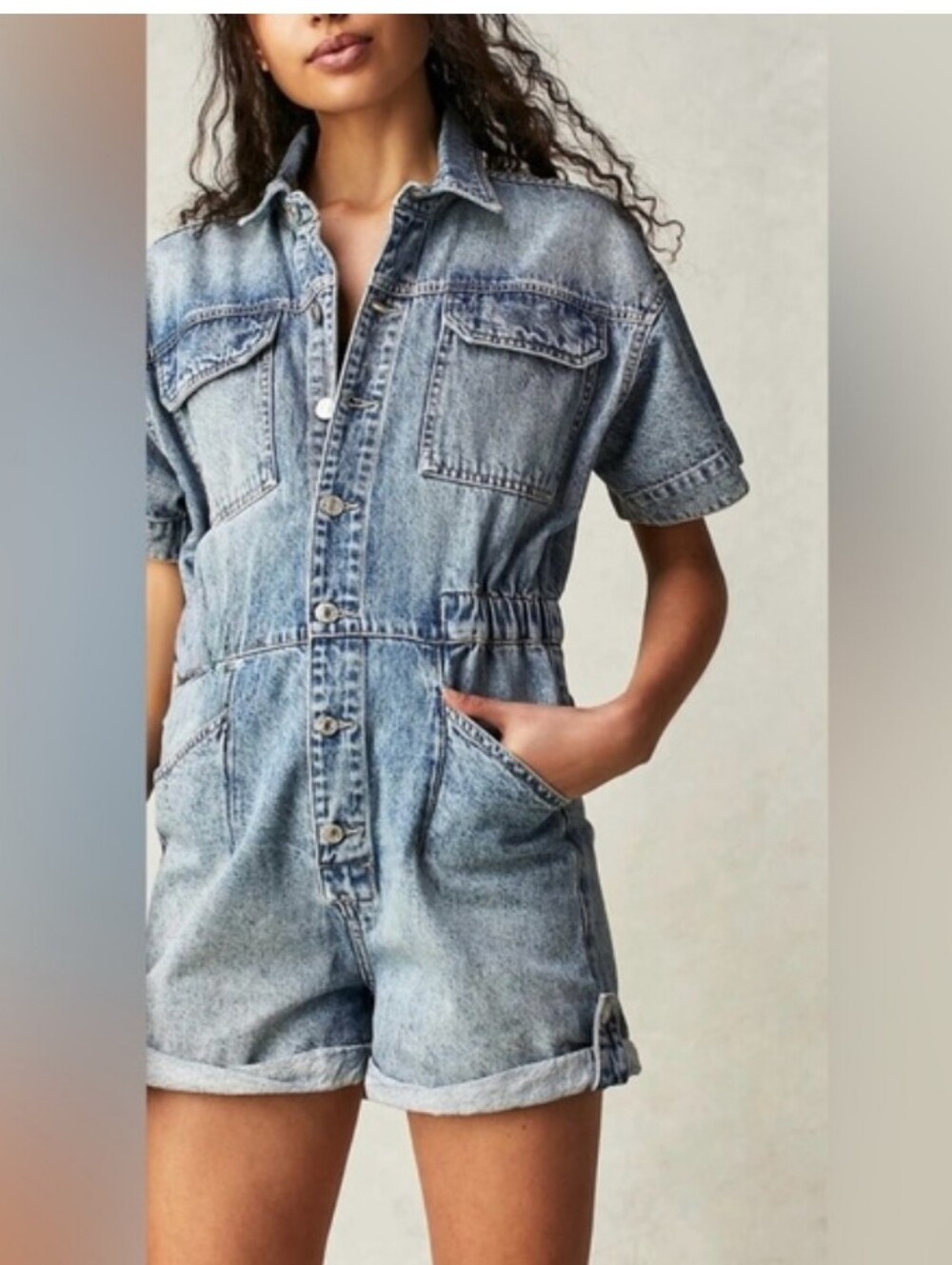 We The Free - NWT - Denim Romper